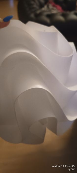 Abażur lampa uniwersalna Glamour biała