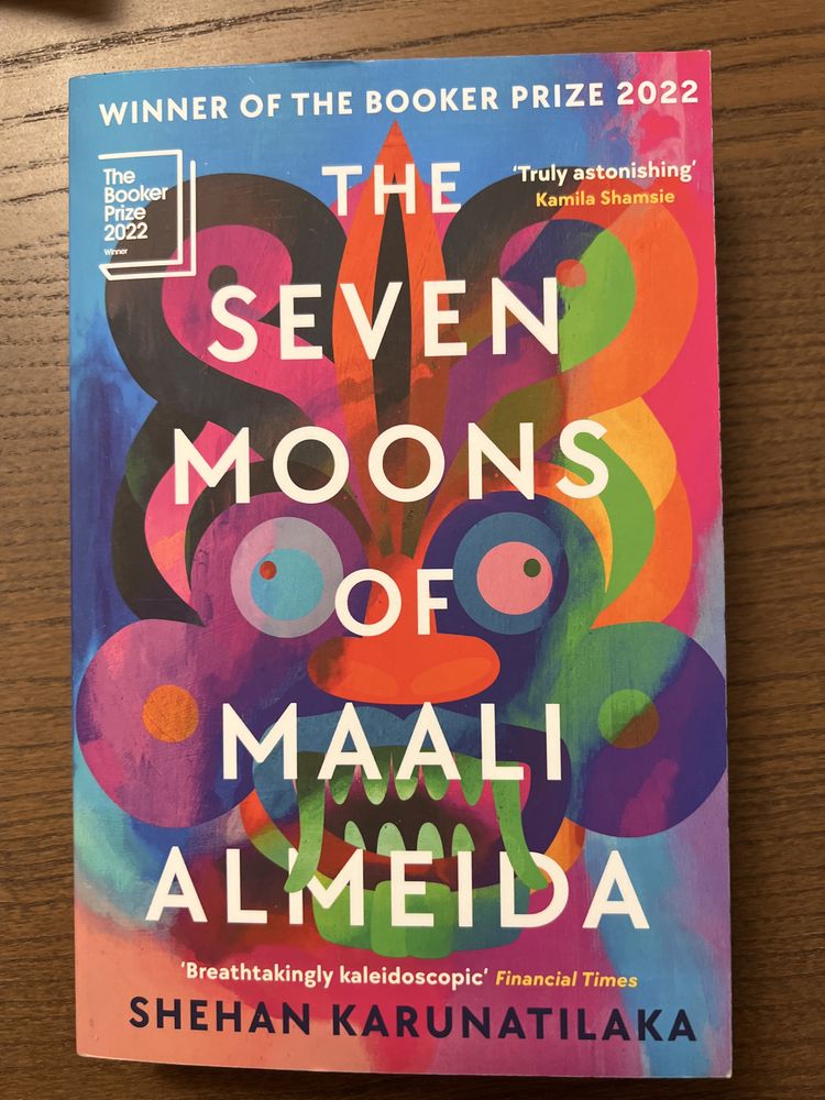 "The Seven Moons of Maali Almeida" S. Karunatilaka