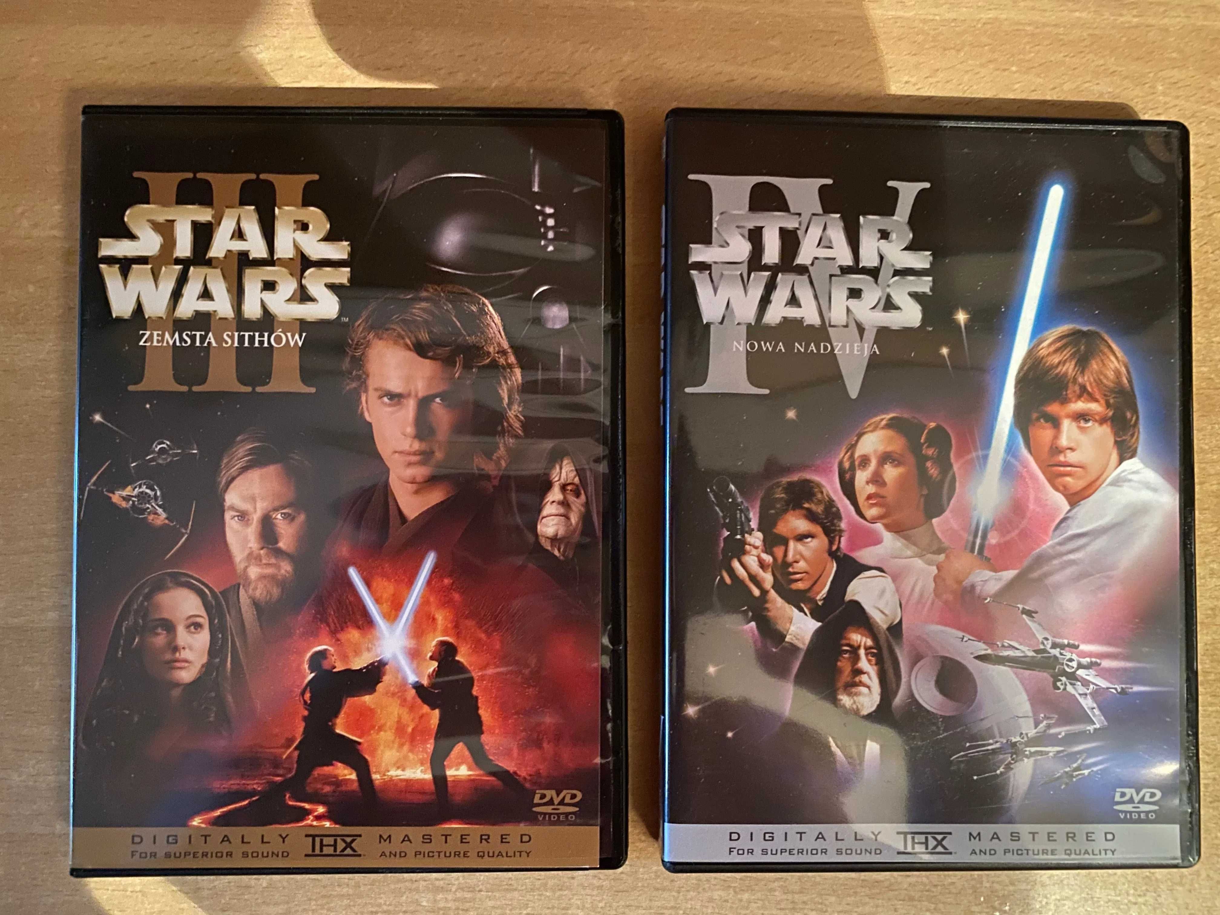Star Wars I, II, III, IV, V, VI oraz Gwiezdne Wojny Przebudzenie Mocy