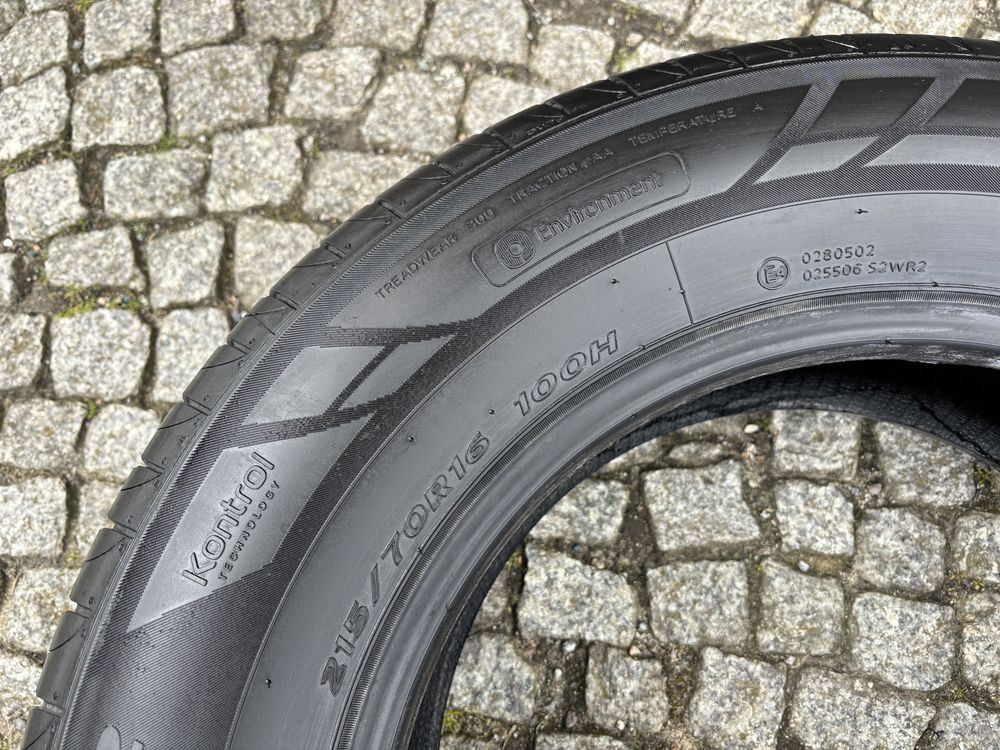 Komplet letnie Hankook Ventus Prime 2 215/70 R16 2019 rok