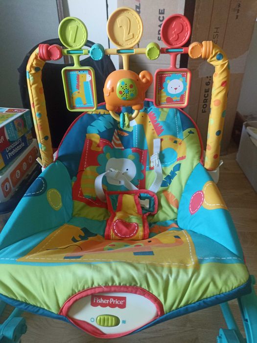 Bujaczek- Leżaczek Fischer Price