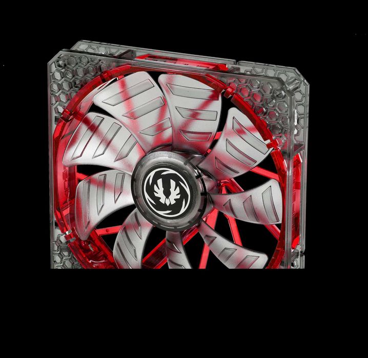 [Used] BitFenix Spectre Pro Red LED Fans64354215873923121