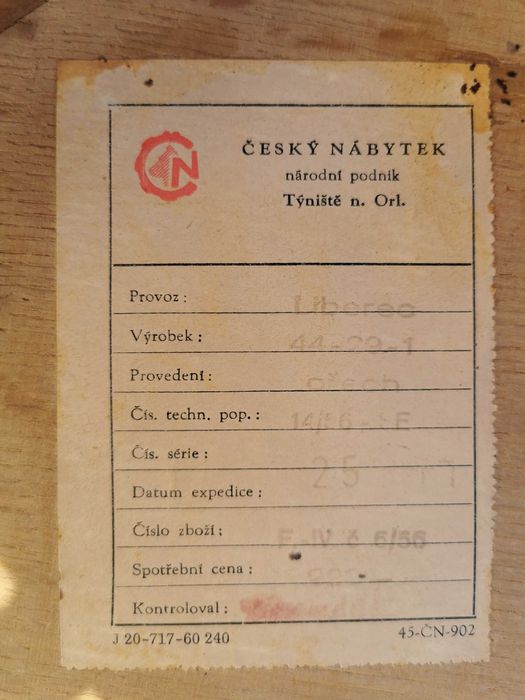 Stolik kawowy ČESKÝ NÁBYTEK, Czechosłowacja '60 Design, PRL, RETRO