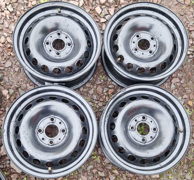 Felgi stalowe Fiat 500 Panda Ford Ka 4x98 5,5Jx14 ET35 Kpl.