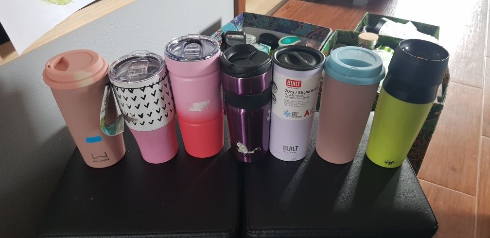Nowy bidon butelka termiczna termos kubek shaker manna wellnes aladyn