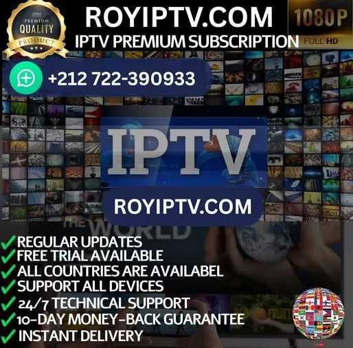 Telewizja 12 miesięcy 1/3/6 KANAŁY 4K/UHD/HD/SD