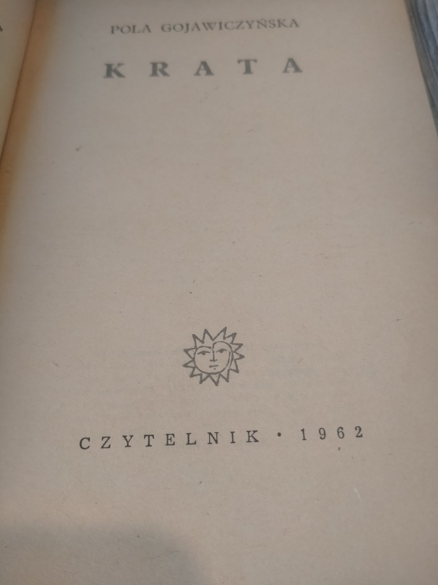 Pola Gojawiczyńska Krata