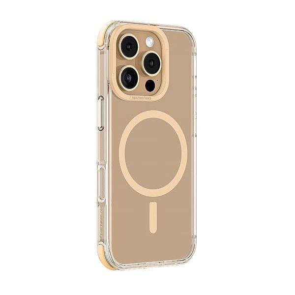 Etui silikonowe AMAZINGTHING Omni Mag Case do iPhone 16 Pro Max - różo