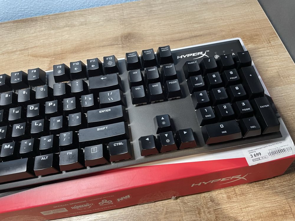 Ігрова клавіатура HyperX Alloy FPS RGB