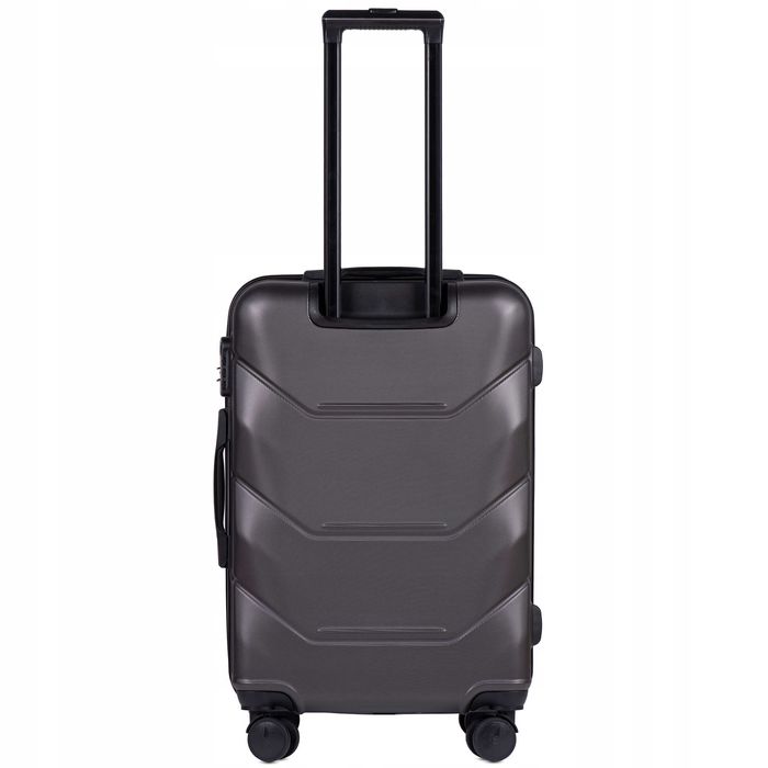 WINGS Poszerzana Walizka Średnia Twarda 63L 4 KÓŁKA ABS+ 149 PEACOCK