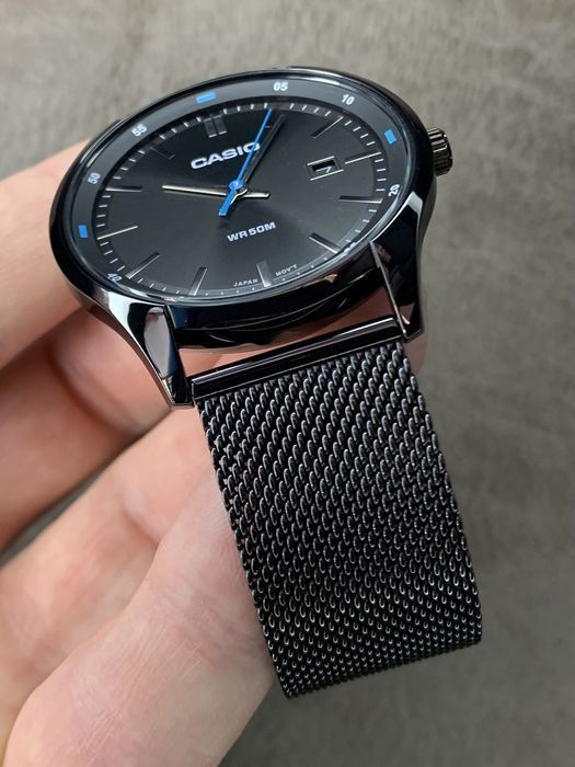 Годинник чоловічий Casio MTP-E710MB-1A Оригінал Гарантія Часы мужские