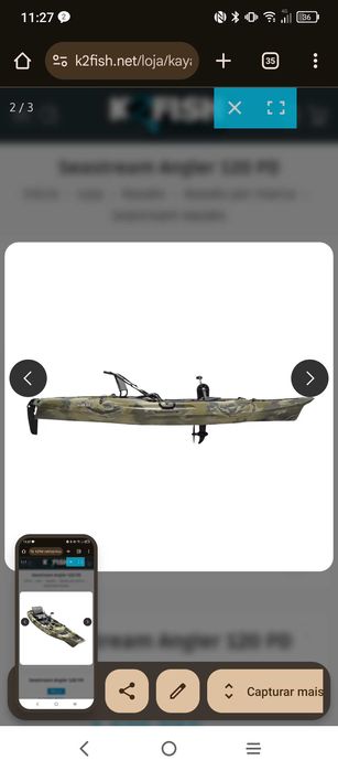 Vendo seastream pd120