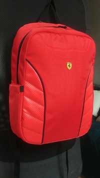 Plecak czerwony Scuderia Ferrari laptop
