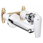 Смеситель раковины со стены Grohe BauEdge внутреняя+наружная 20474001