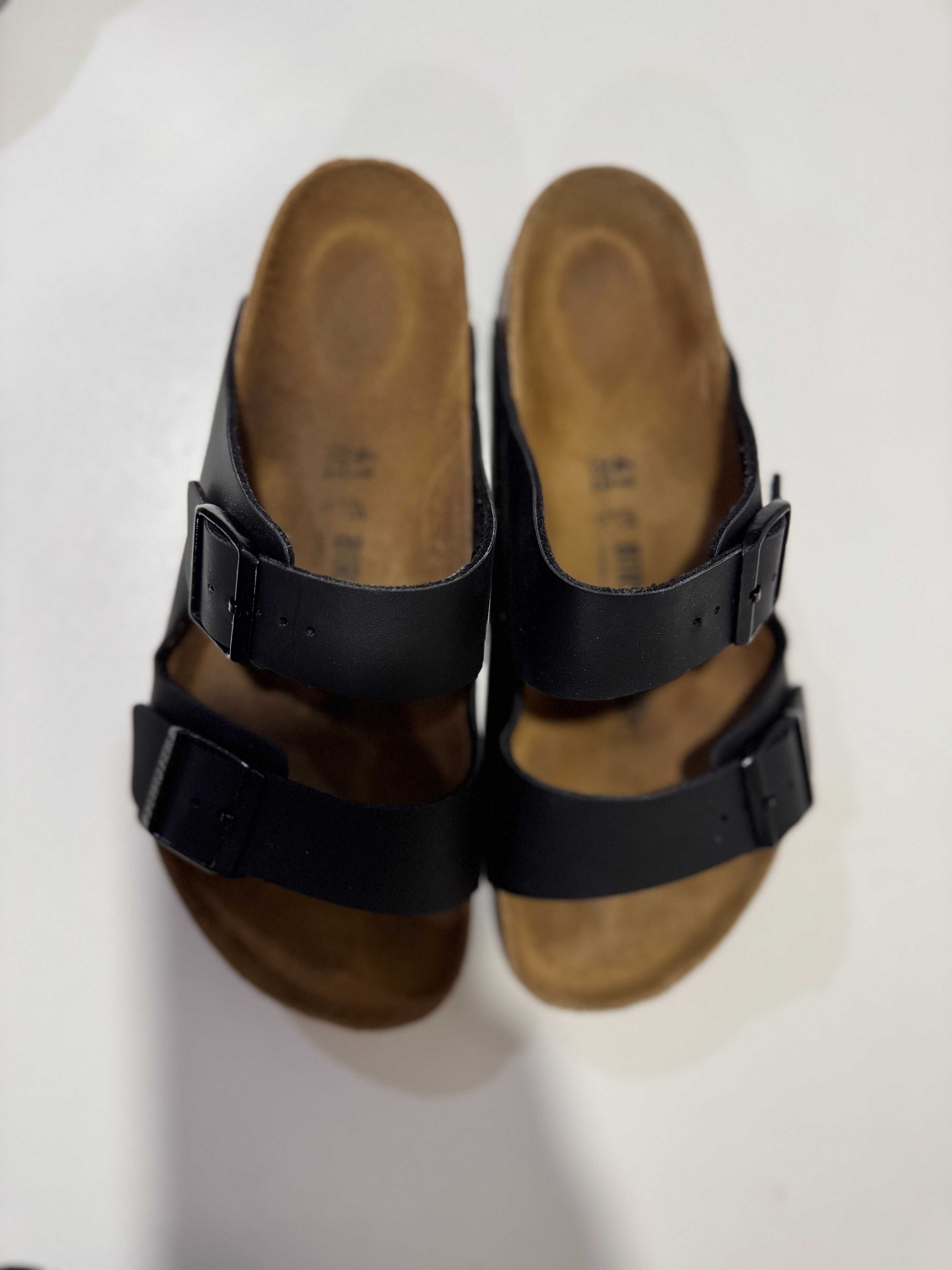 Шльопанці Birkenstock Arizona Birko Flor - Black,  43, 44р