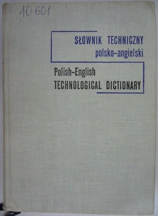 Słownik techniczny polsko angielski