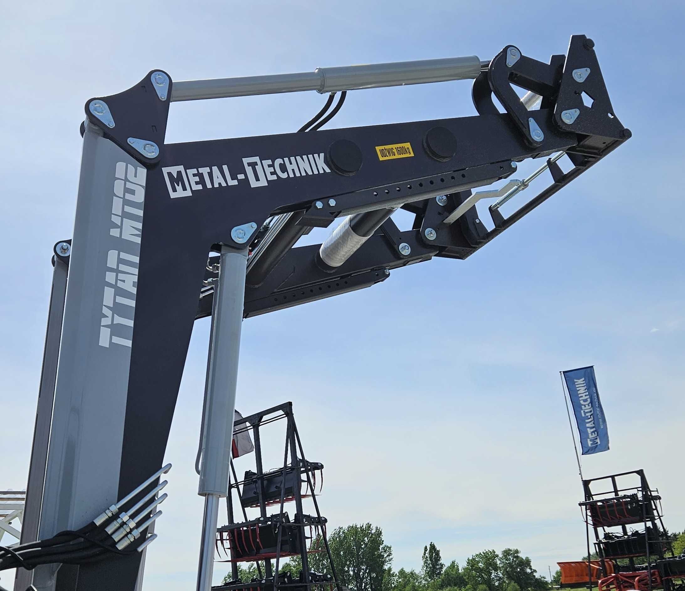 ŁYŻKO-KROKODYL widły do obornika od 105 do 240cm euro/sms/mx/faucheux