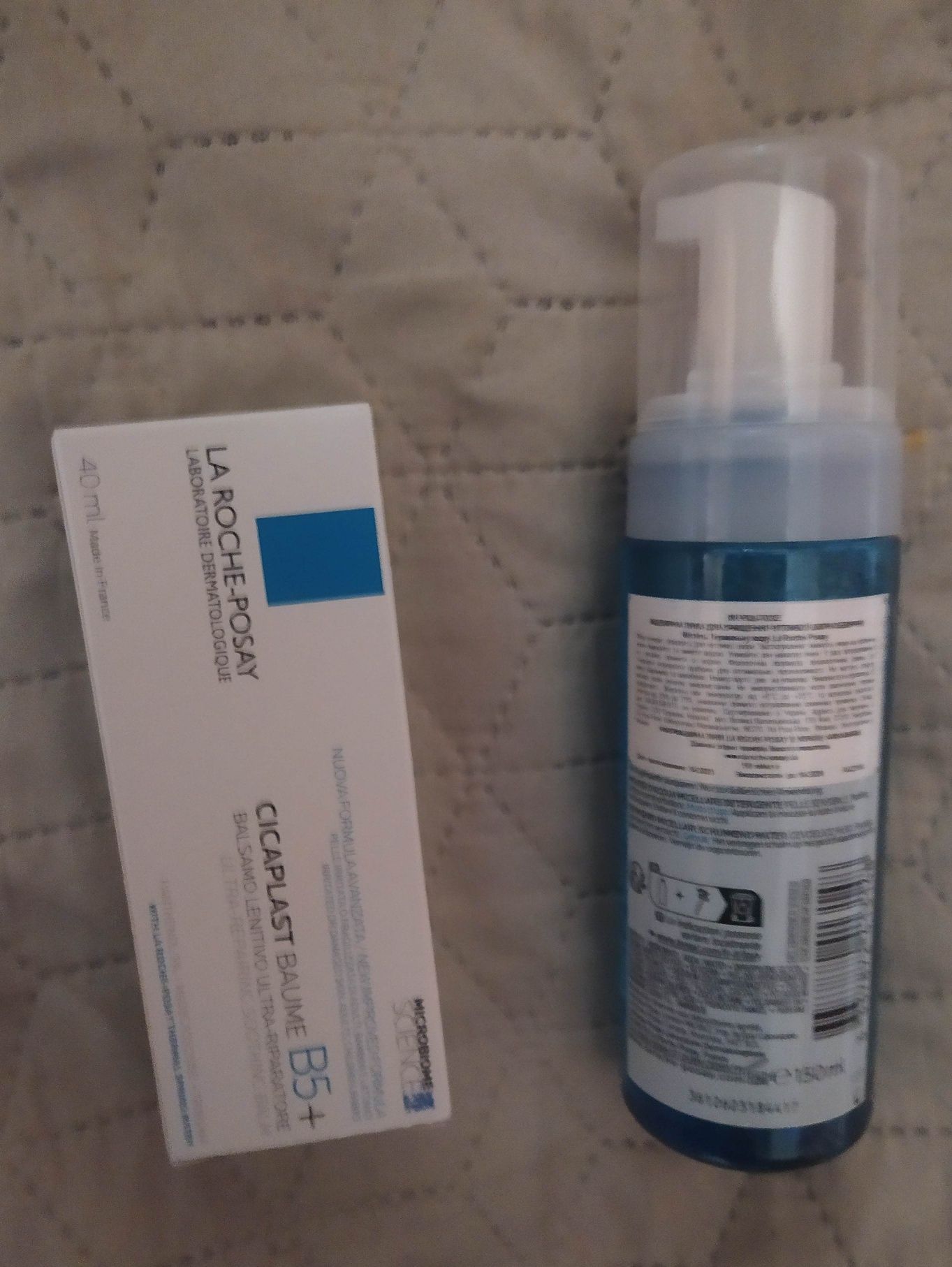 Новый Бальзам мицелярна пенка La Roche-Posay Cicaplast Baume B5+ 40мл