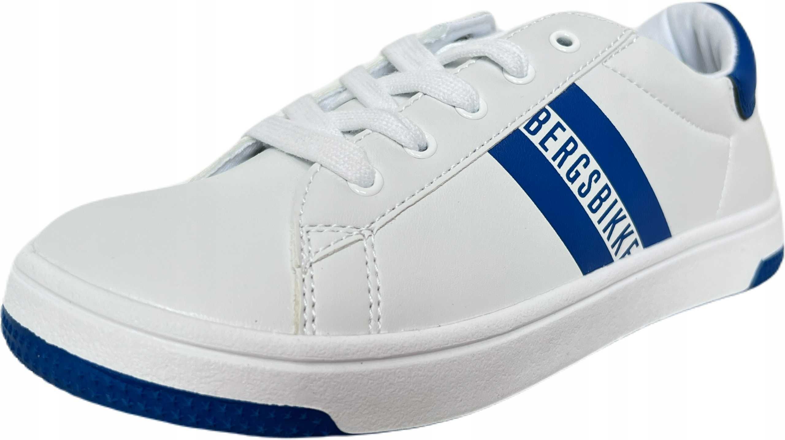 Buty dziecięce Bikkembergs K3B4 White Royal Sneakers R:35
