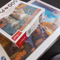 Puzzle koty 500 elementow