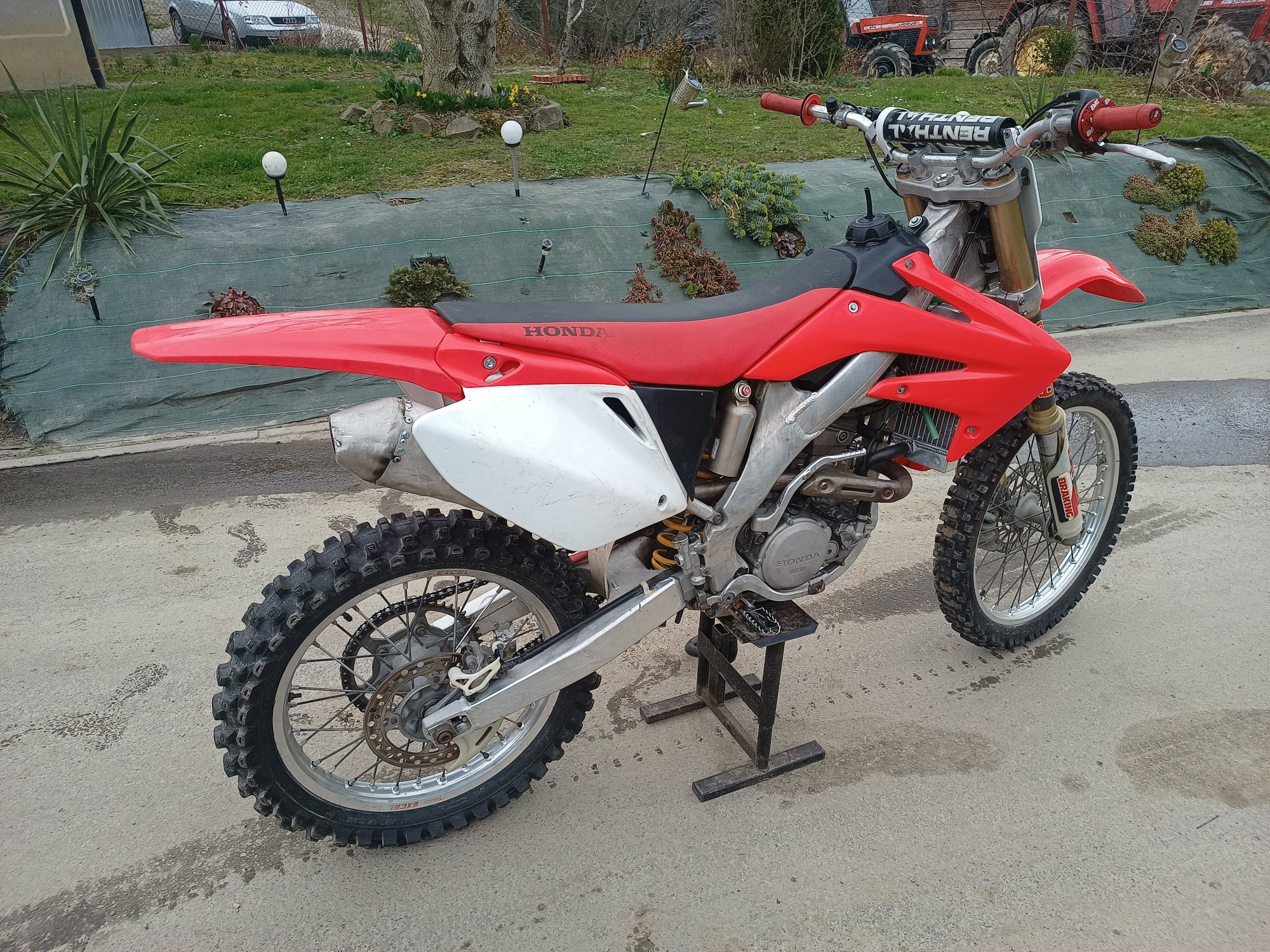 Komplet plastików honda crf 250 / 05r lagi koło wydech kartery głowica