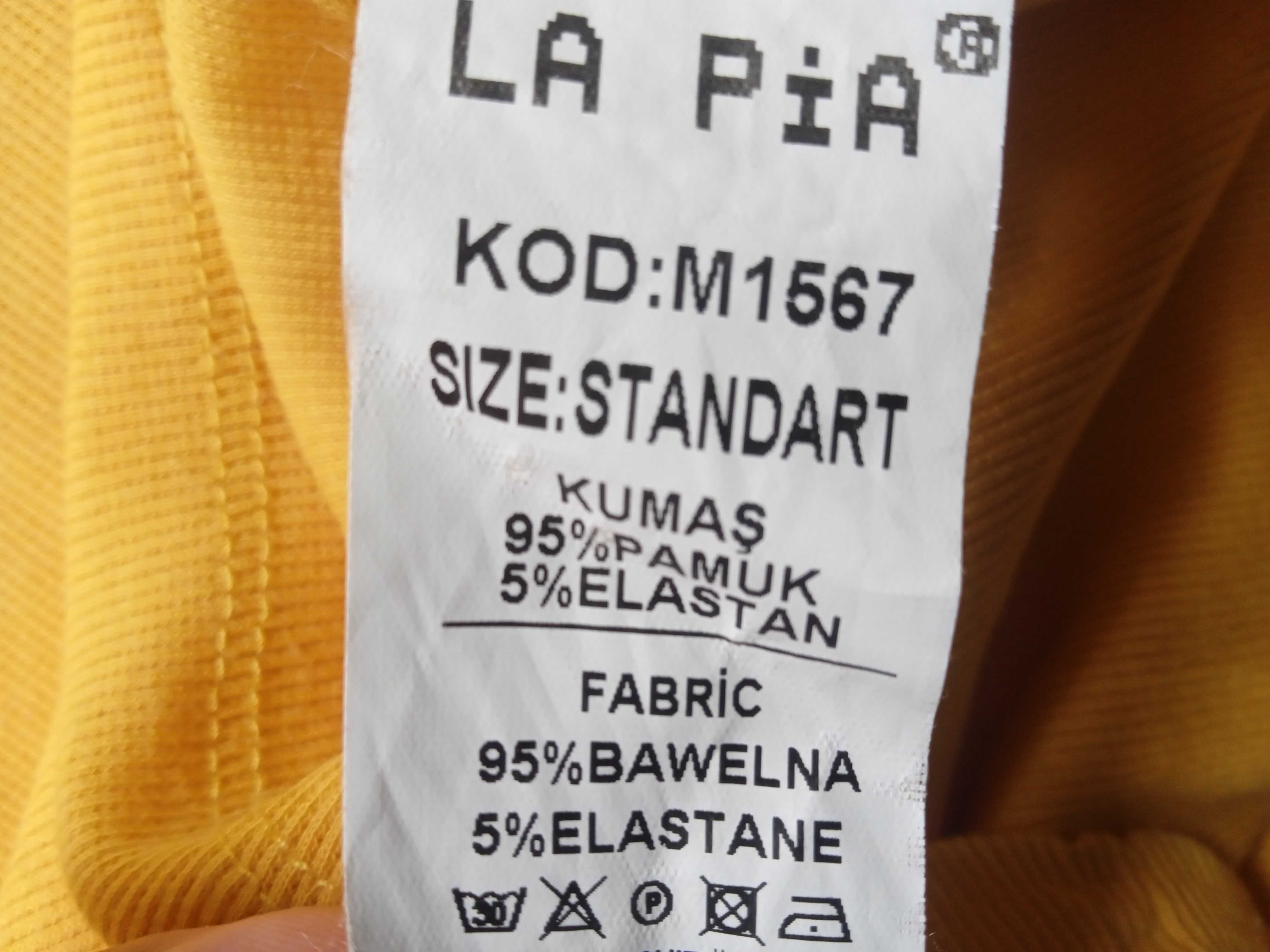 La Pia prążkowana 36 95% bawełna