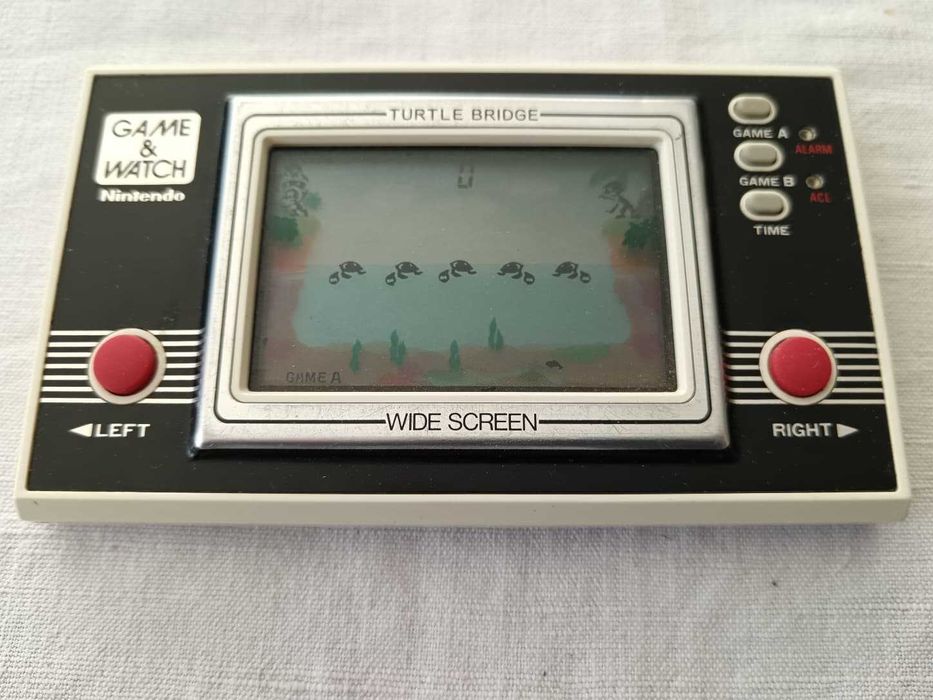 Turtle Bridge | TL-28 (GameWatch, Reprobox, Tested, No Manual/Battery)