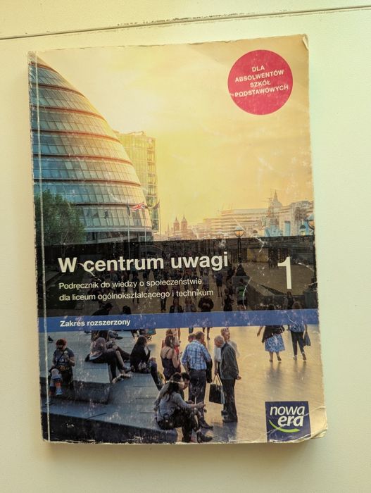 W centrum uwagi 1, rozszerzenie, nowa era

Podręcznik do wiedzy o społ