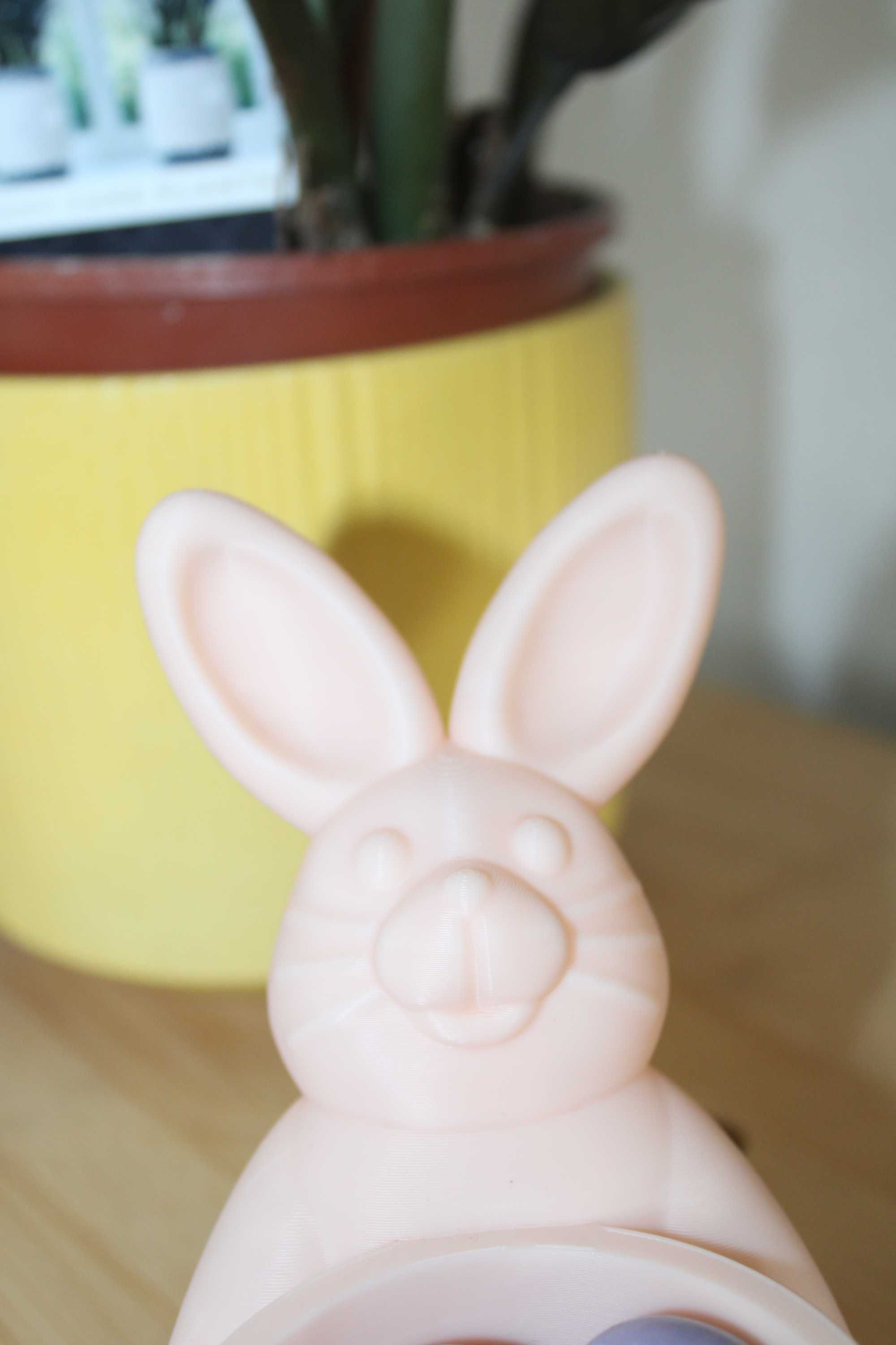 Coelhinho Porta-Amêndoas em 3D