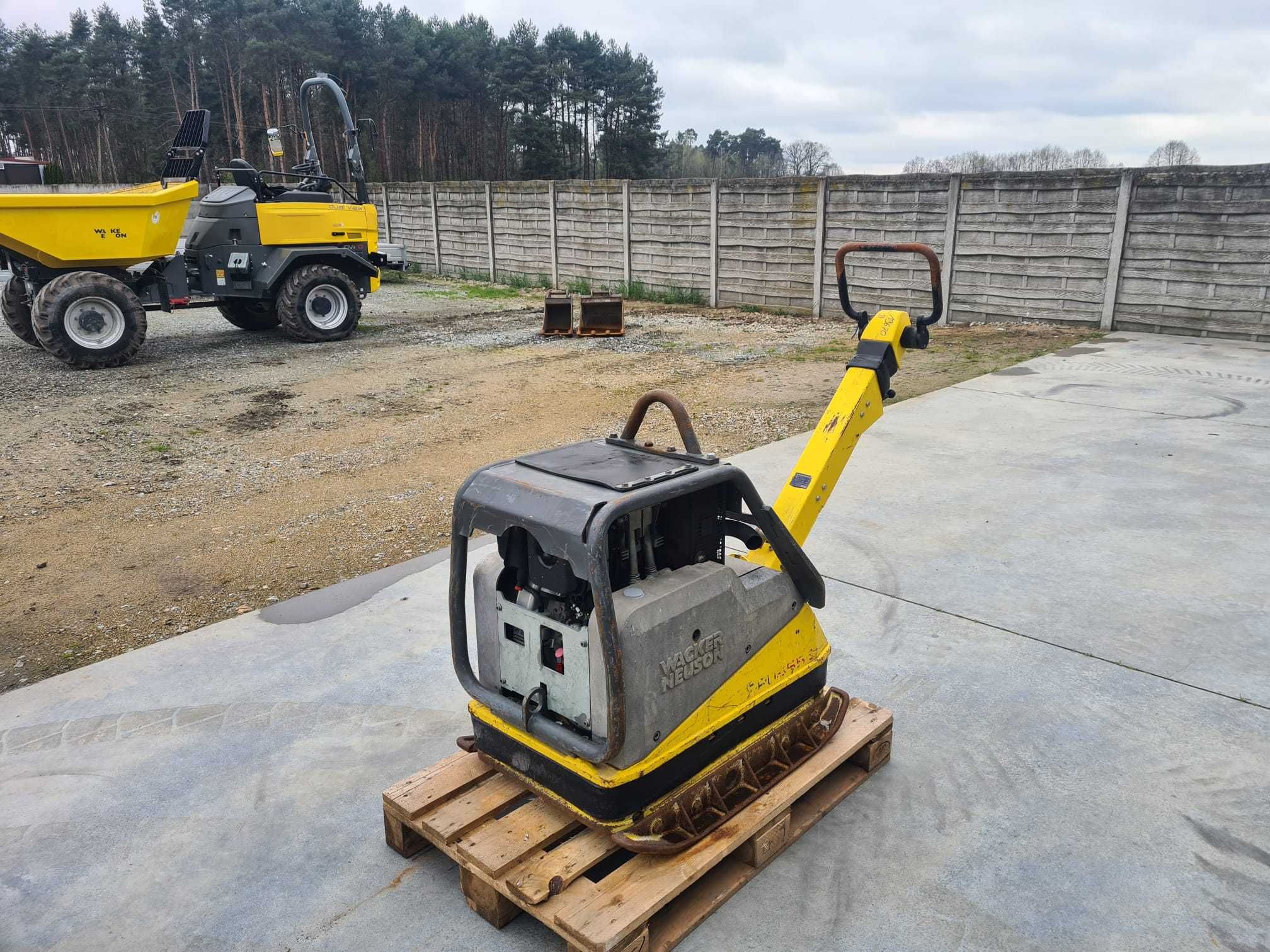 Zagęszczarka Wacker Neuson DPU 6555 He Husqvarna weber Bomag