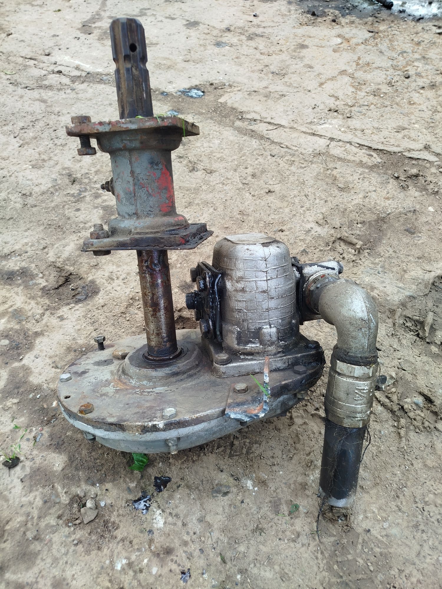 Multiplikator wom pompa hydrauliczna wałek wom