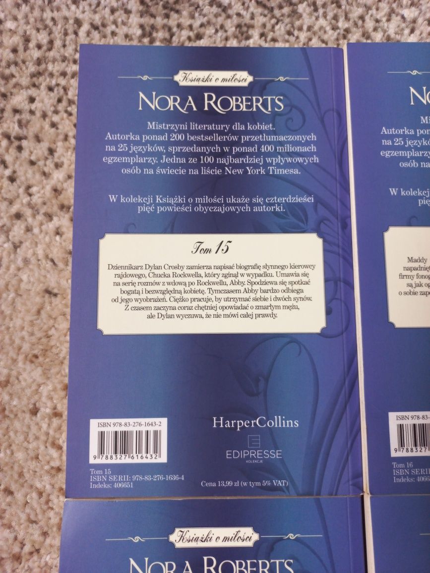 Kłamstwa I tajemnice Roztańczone ż cena sławy Bez śladu Nora Roberts