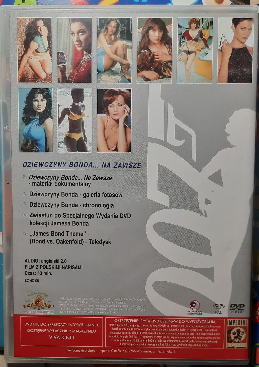 Dziewczyny Bonda - DVD