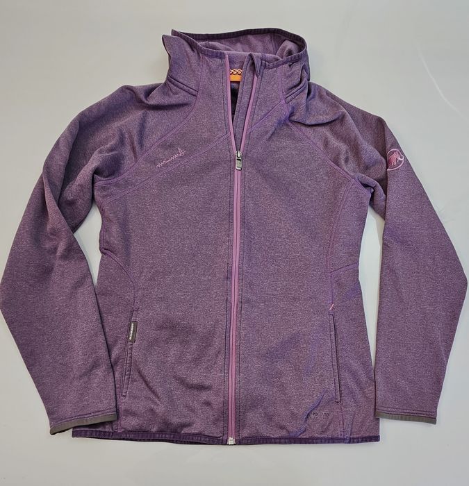 Bluza Polarowa Damska Mammut Fioletowa Rozmiar M/L