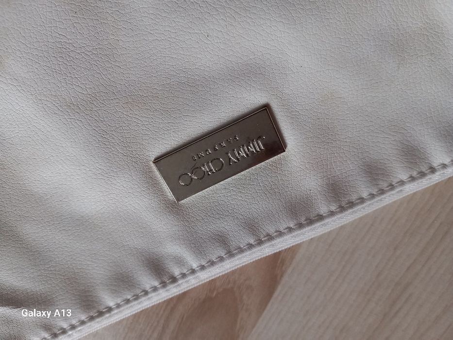 Jimmy choo kosmetyczka płaska