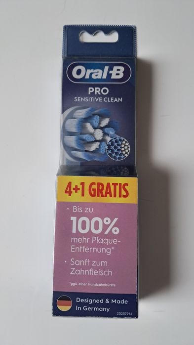 Końcówki do szczoteczki oral b sensitive clean pro 5 szt