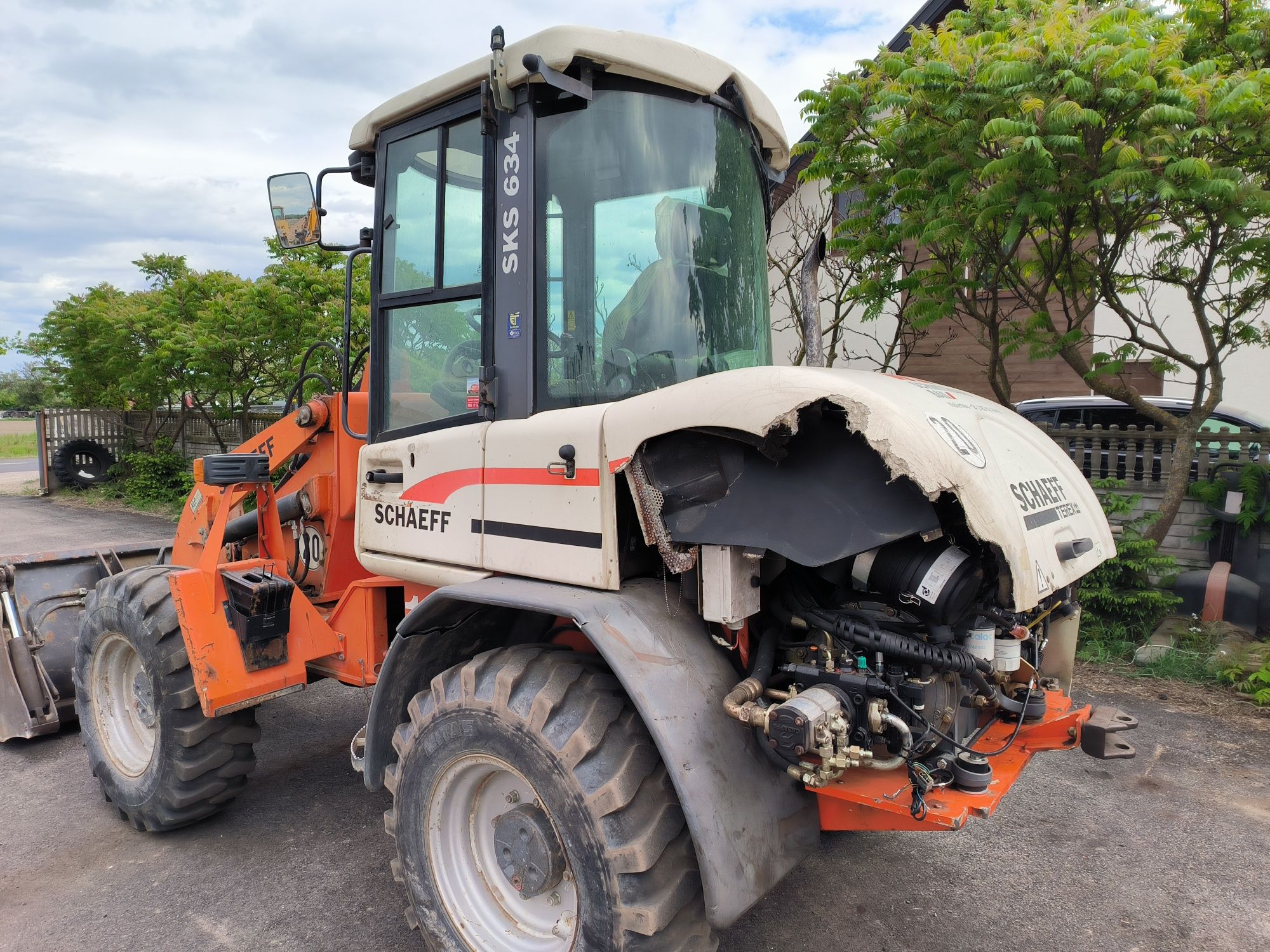 Ładowarka schaeff 634 terex atlas