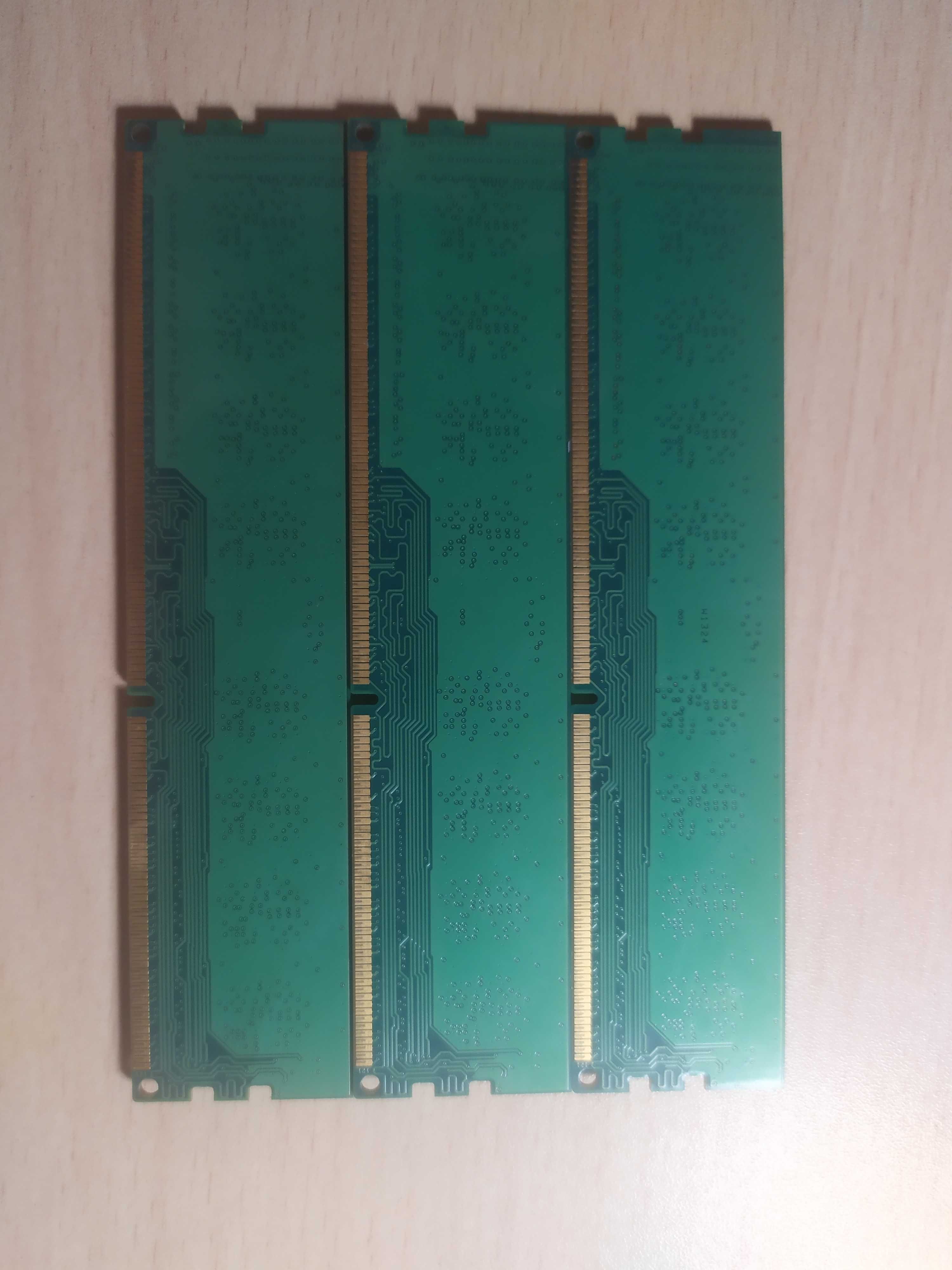 3x Pamięć RAM Patriot Signature, DDR3, 2 GB, 1333MHz, (PSD32G13332)