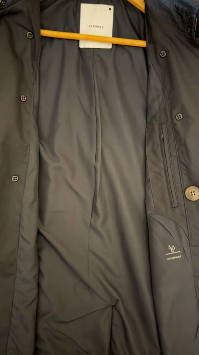 Класичний тренч прямого крою, Reserved, розмір S