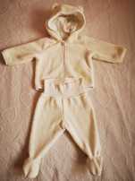Komplet polarowy firmy H&M, rozmiar 62