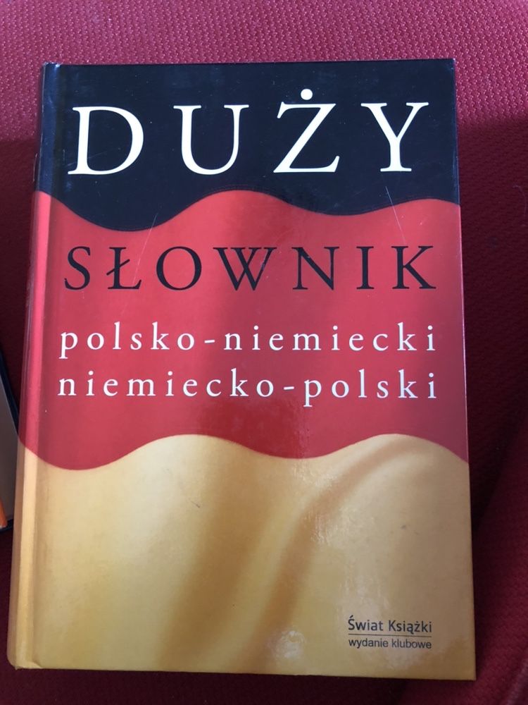 Duży słownik polsko-niemiecki niemiecko-polski