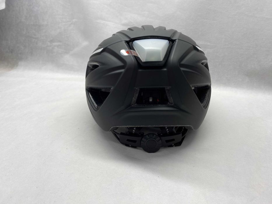 Alpina Haga kask rowerowy czarny mat z lampką 55-59 cm