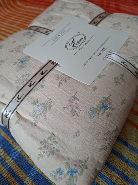 Двоспальний комплекти постїльної білизни з Мусліну.