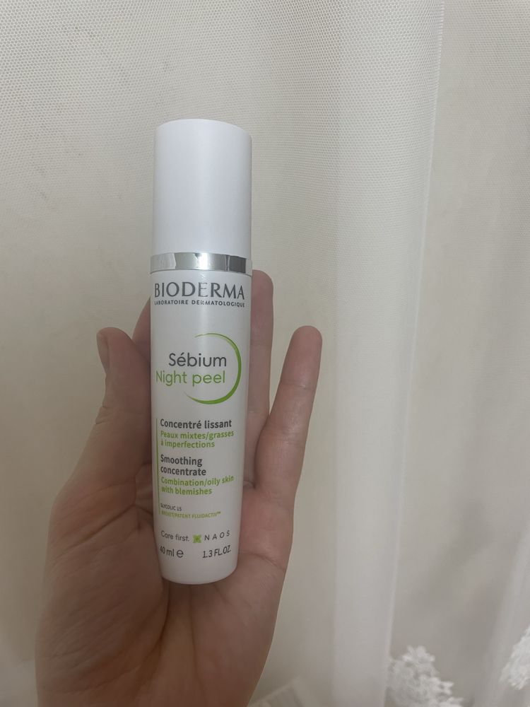 BIODERMA Sebium Night Peel Сироватка  крем для обличчя біодерма