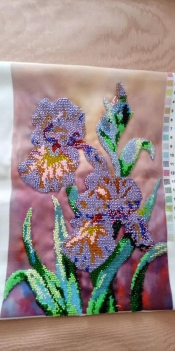 Вышивка бисером Ирисы