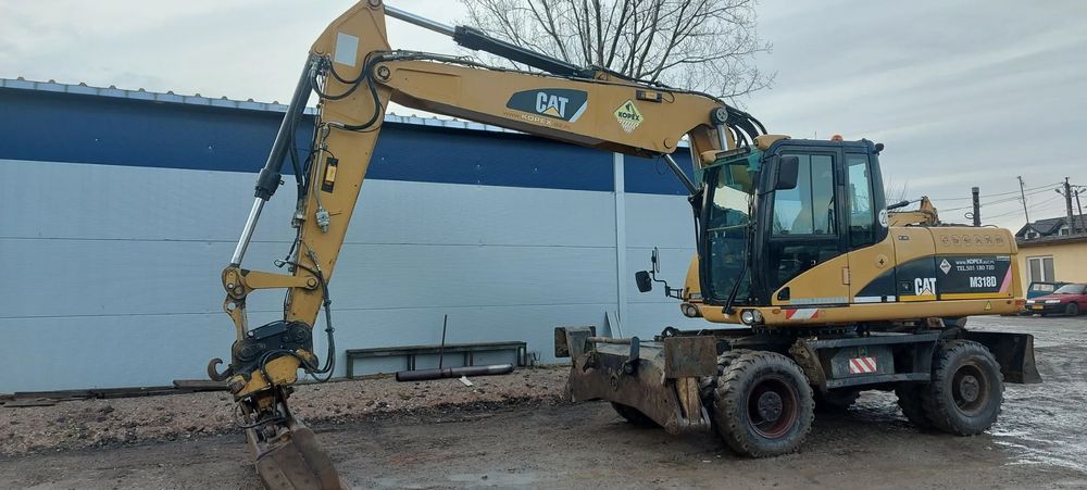 Caterpillar 318 D 315, 316, 322 z systemem Trimble GPS  możliwy wynajem bez operatora