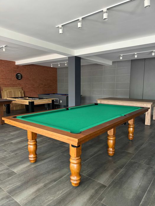 Stół Bilardowy Akropol 9 ft z płytą kamienną