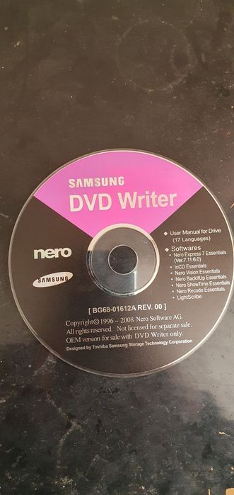 Płyty cd i dvd NERO