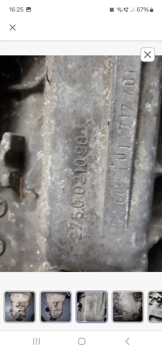 Skrzynia biegów do Mercedes Getrag 5 biegowa
