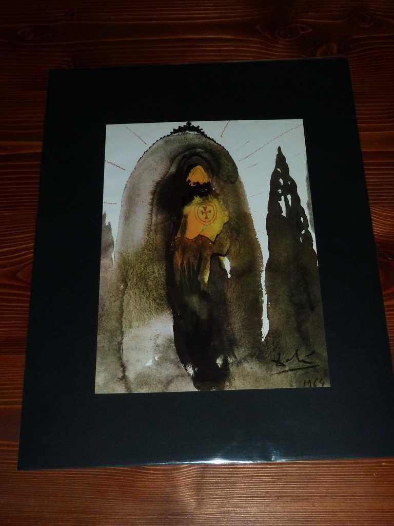 Salvador DALI -BIBLIA- GÓRA PANA - 1972 r.